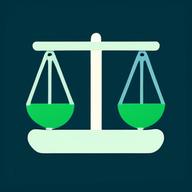 Illustration of balancing scale