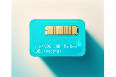 Illustration of a tourist SIM card